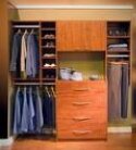 Wood Closet Organizers can help You organize your closet and keep it that way.